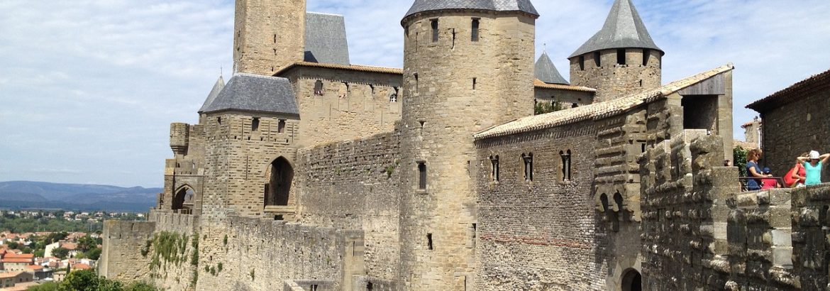 carcassonne, medieval, chateau