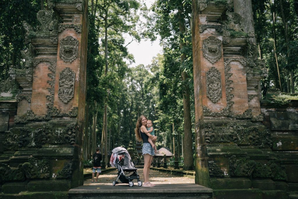 voyage avec un enfant