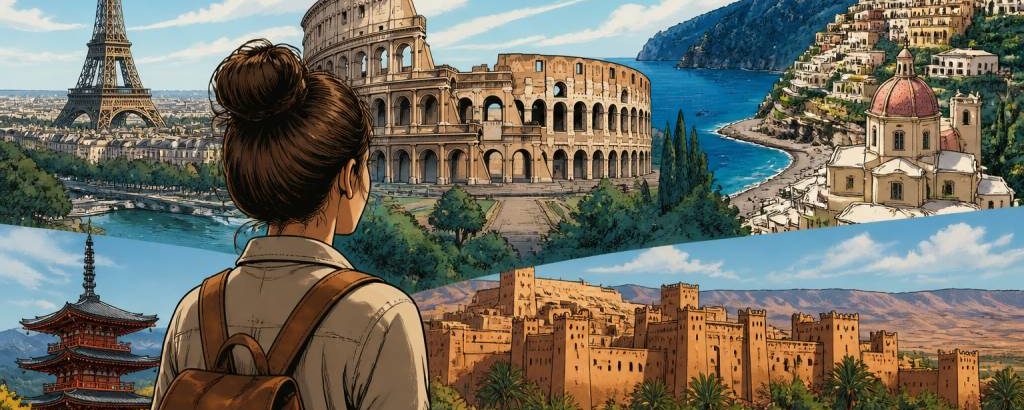 Arts et vie voyages culturels : les plus belles destinations à découvrir