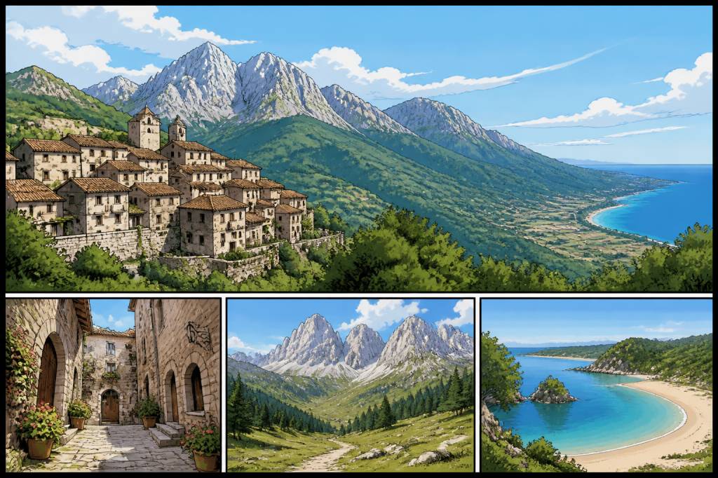 Circuit dans les Abruzzes : itinéraire incontournable entre villages, montagnes et littoral