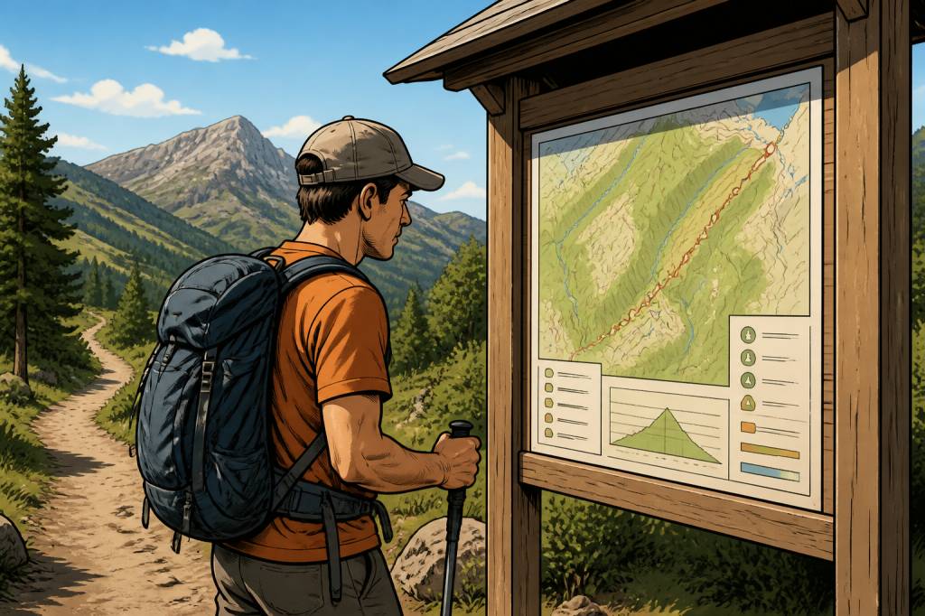 Panneaux randonnée : comment les lire pour mieux explorer les sentiers