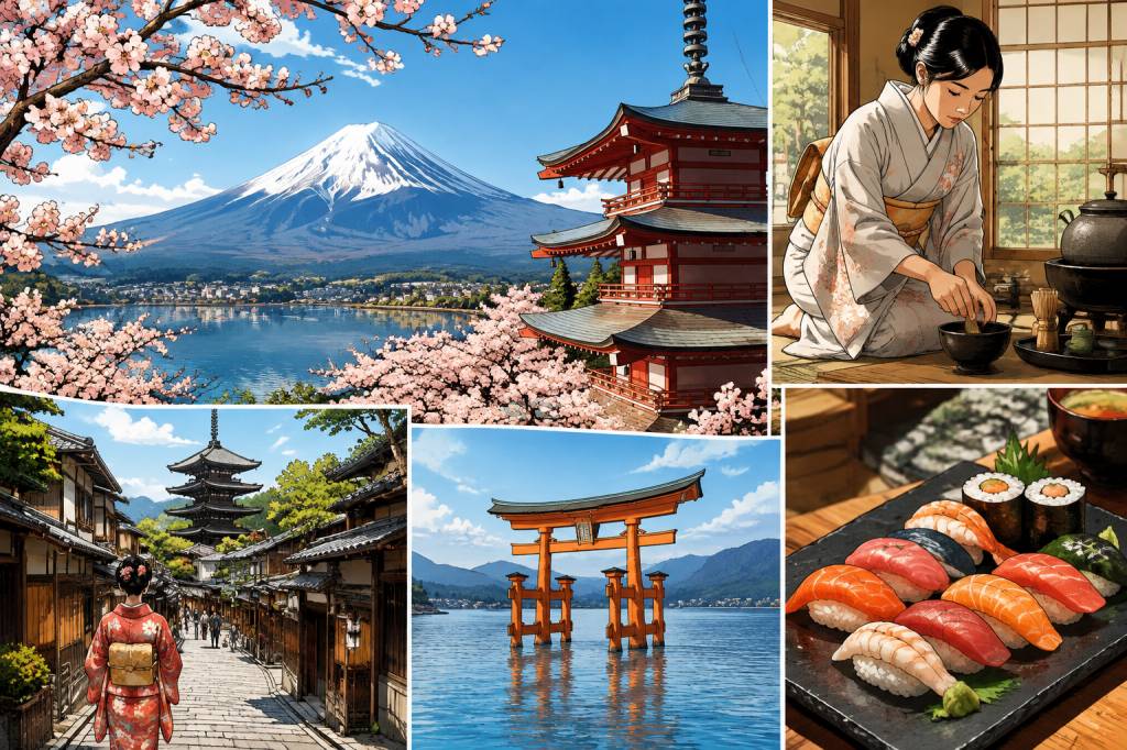 Arts et vie japon : une immersion au cœur de la culture et des paysages japonais