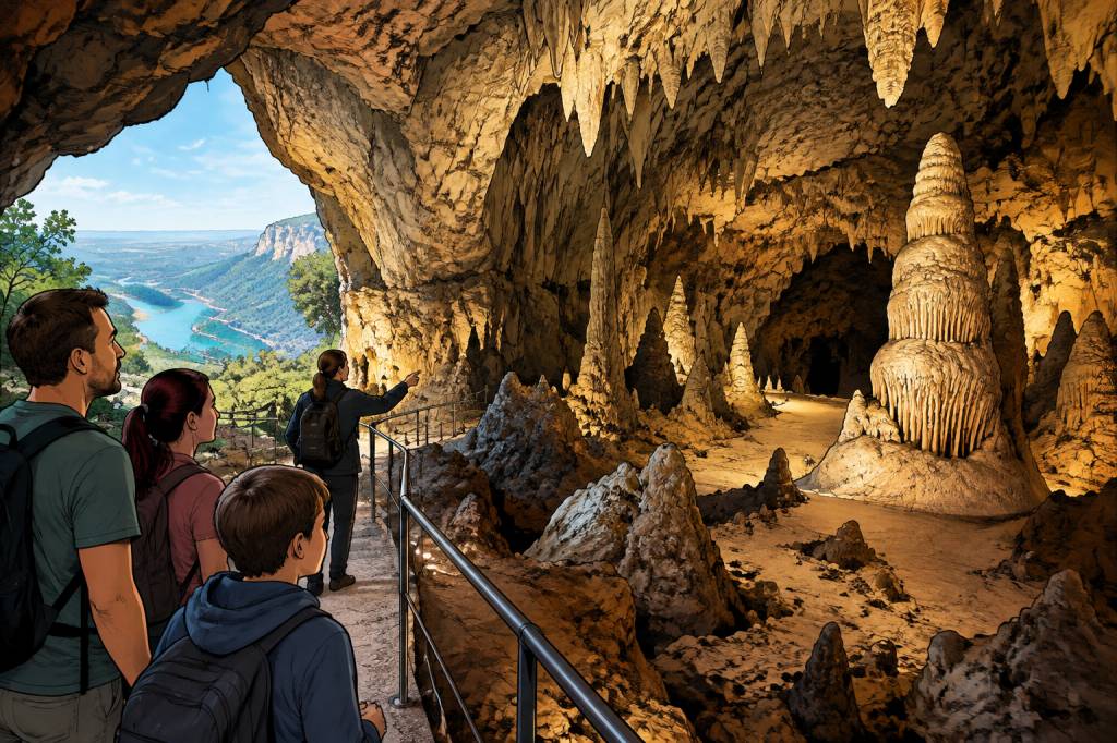 Grotte de la Baume Bonne : une excursion fascinante au cœur des paysages préhistoriques de Quinson