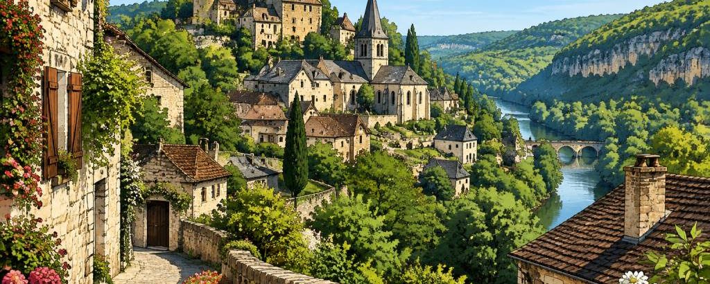 Autoire dans le Lot : découverte d’un des plus beaux villages de France
