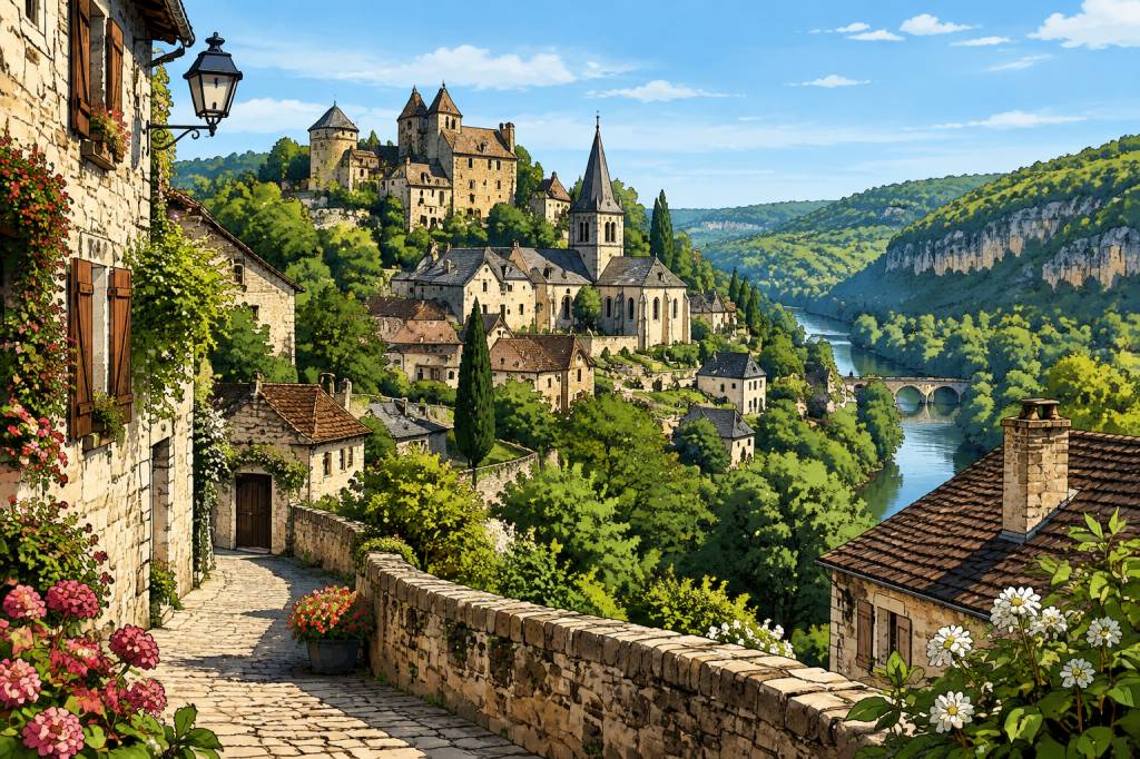 Autoire dans le Lot : découverte d’un des plus beaux villages de France