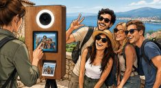 Totem photos : une animation originale pour immortaliser vos voyages