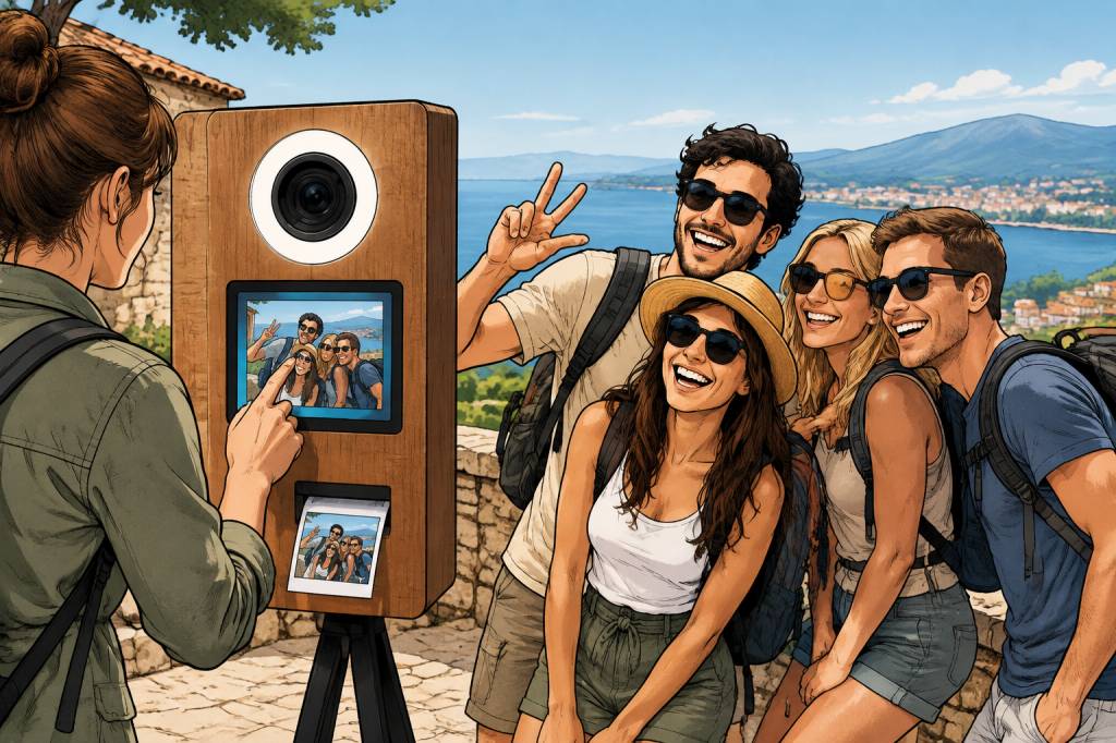 Totem photos : une animation originale pour immortaliser vos voyages
