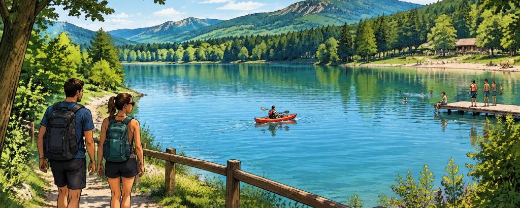 Plan d'eau des Blaches : une escapade nature idéale pour vos vacances