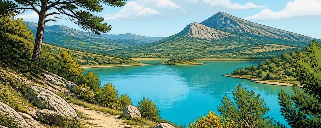 Lac de Mison Upaix : une escapade paisible au cœur des paysages provençaux