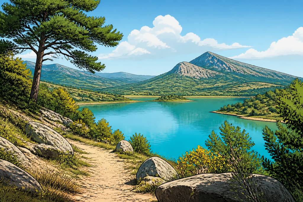 Lac de Mison Upaix : une escapade paisible au cœur des paysages provençaux