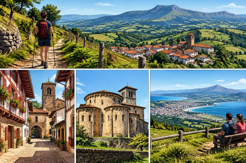 Lizarrieta : un itinéraire culturel entre villages historiques et paysages basques
