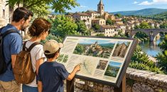 Panneaux pedagogiques : valoriser les sites touristiques et le patrimoine local