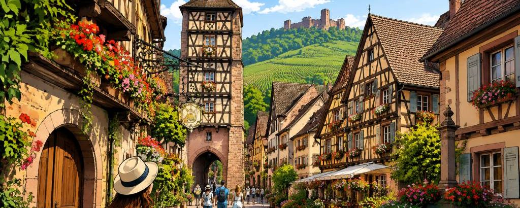 Alsace Riquewihr : que voir et que faire dans ce village pittoresque ?