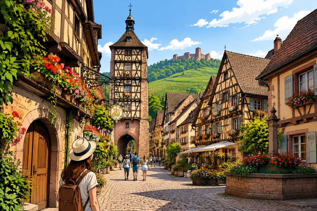 Alsace Riquewihr : que voir et que faire dans ce village pittoresque ?