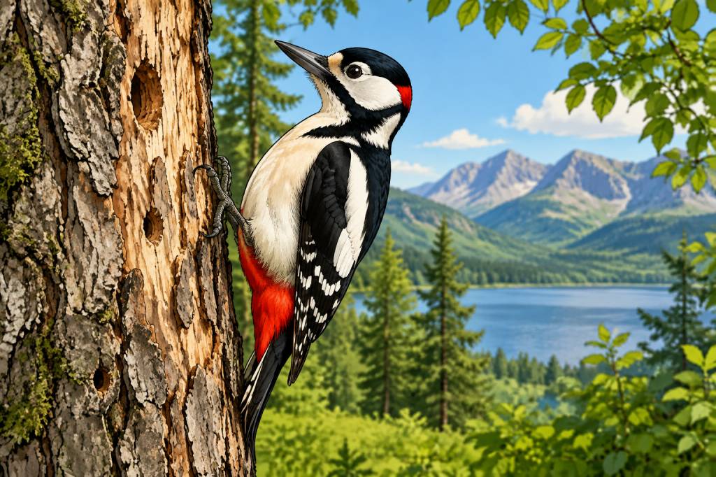 Pic bois : où observer cet oiseau fascinant lors de vos voyages nature