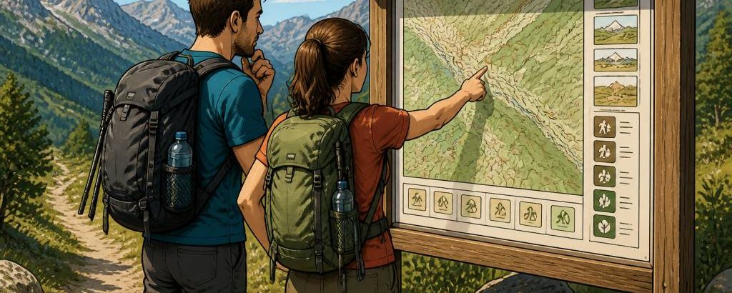 Panneau de randonnée : comment bien choisir la signalétique de vos excursions