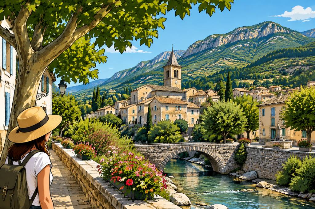 Découvrir le code postal 26570 à Montbrun-les-Bains, au cœur de la Drôme Provençale