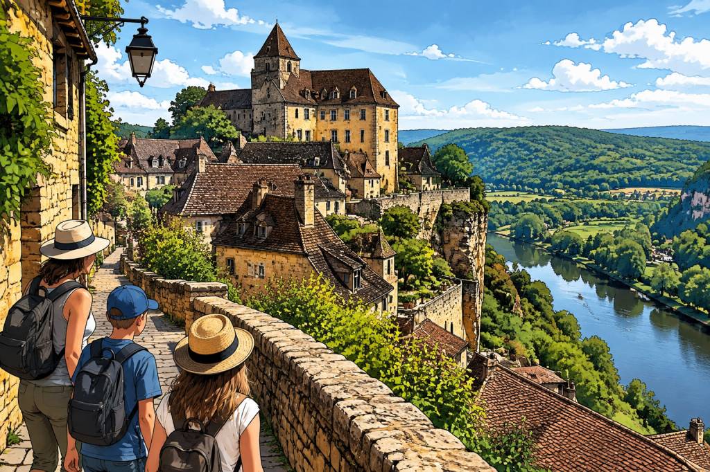 24250 domme : idées de visites et de balades au cœur du Périgord noir