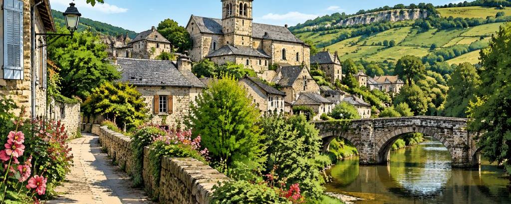 Découvrir 12130 Sainte-Eulalie-d’Olt, un village pittoresque de l’Aveyron