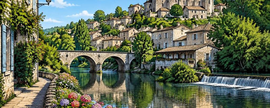 Aubeterre-sur-Dronne en photos : les plus beaux paysages du village charentais