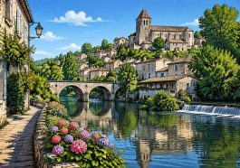 Aubeterre-sur-Dronne en photos : les plus beaux paysages du village charentais