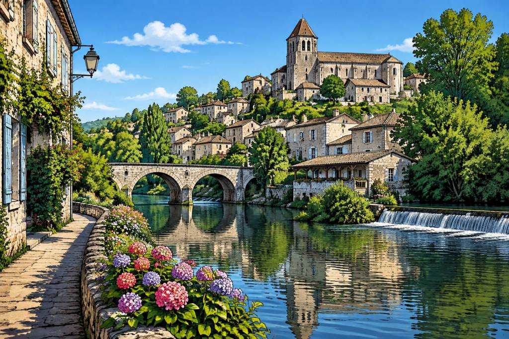 Aubeterre-sur-Dronne en photos : les plus beaux paysages du village charentais
