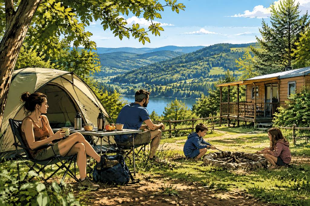 Camping Arlanc : séjour en pleine nature au cœur du Livradois-Forez