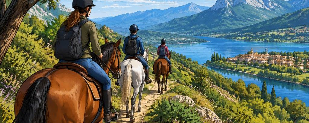 Balades equestres : les plus beaux itinéraires pour découvrir les paysages à cheval