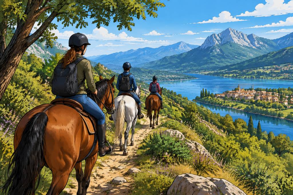 Balades equestres : les plus beaux itinéraires pour découvrir les paysages à cheval