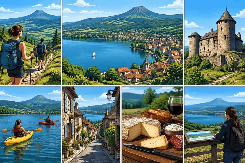 Que faire à Aydat (63970) : idées de visites et d’excursions en Auvergne